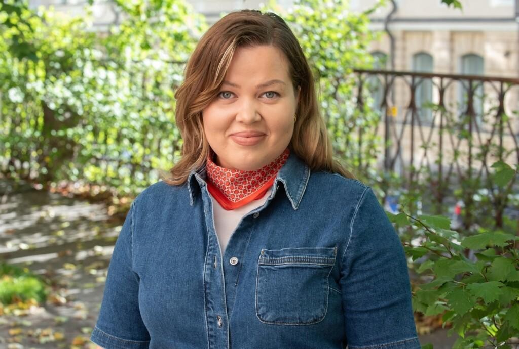Kirjailija Hanna Johansson